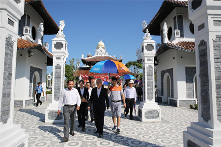 Đại sứ Ấn Độ và Hàn Quốc tại Việt Nam tham quan Asia Park