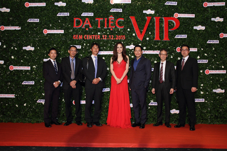 Sôi động dạ tiệc VIP của Quốc Huy Anh