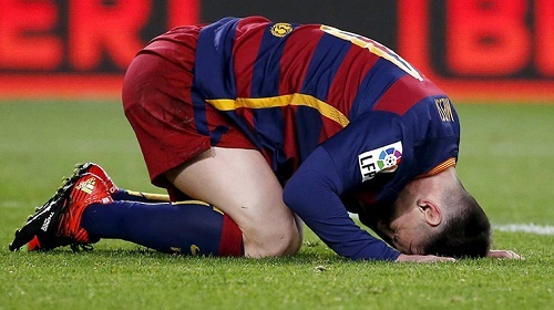 Messi đau dữ dội, nghi bị sỏi thận
