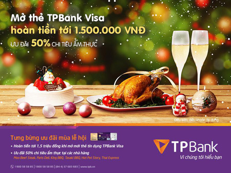 Ngân hàng đua khuyến mãi Giáng sinh 2015