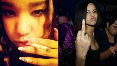 Ứng viên HH Hoàn vũ bị tung ảnh chơi bời trước giờ G