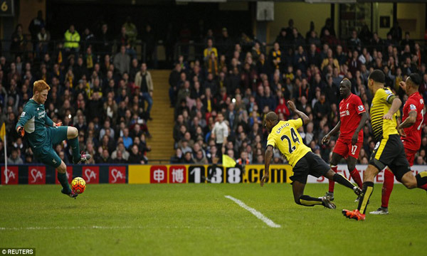 Highlights: Watford 3-0 Liverpool