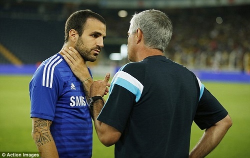 Fabregas, Costa bị