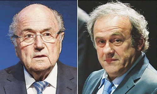 Blatter, Platini long sòng sọc vì lệnh cấm 8 năm