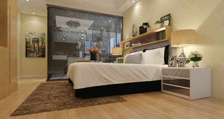 Nội thất hiện đại, sang trọng ở căn hộ Sunny Apartment