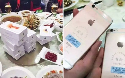 Đại gia tặng 39 chiếc iPhone cho bạn học cũ