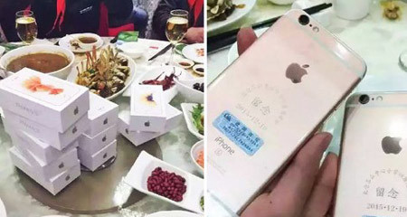Một người đàn ông tặng 39 chiếc iPhone cho bạn học cũ