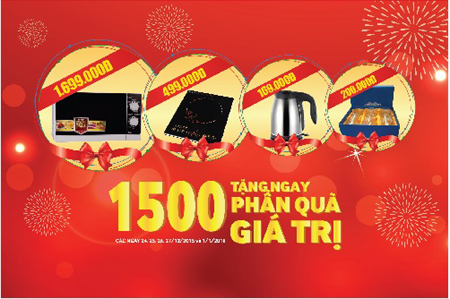 Khuyến mãi lớn mừng khai trương Trần Anh Hà Nam, Quảng Ninh