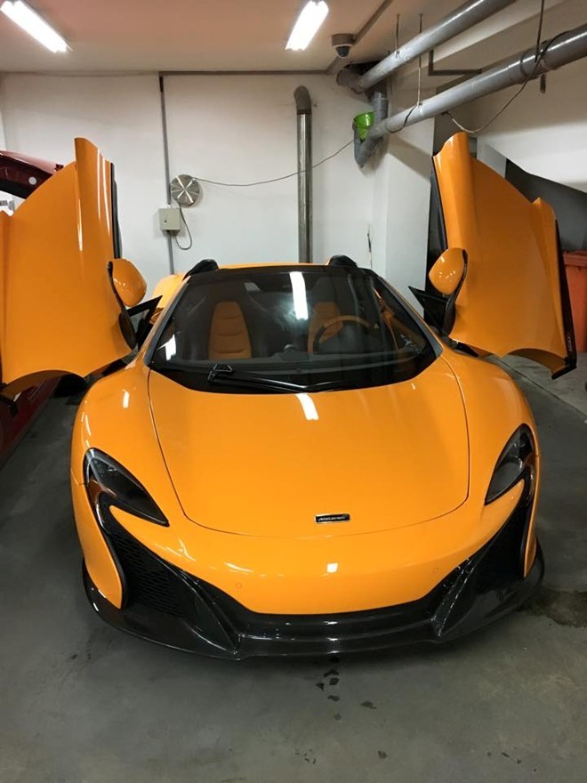 Siêu xe McLaren 650S Spider đầu tiên về Việt Nam