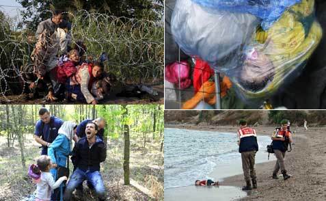 10 bức ảnh nhói lòng về khủng hoảng di cư