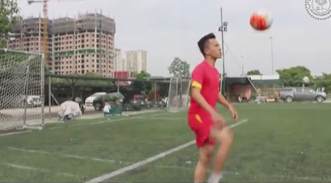 sút bóng nghệ thuật