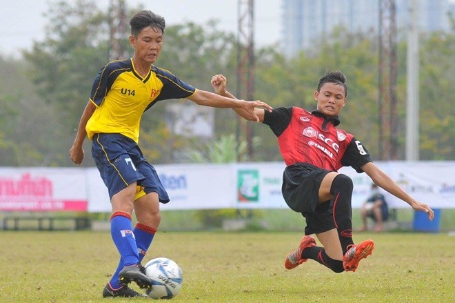 U14 PVF đánh bại đội Thái Lan, vào bán kết U14 quốc tế