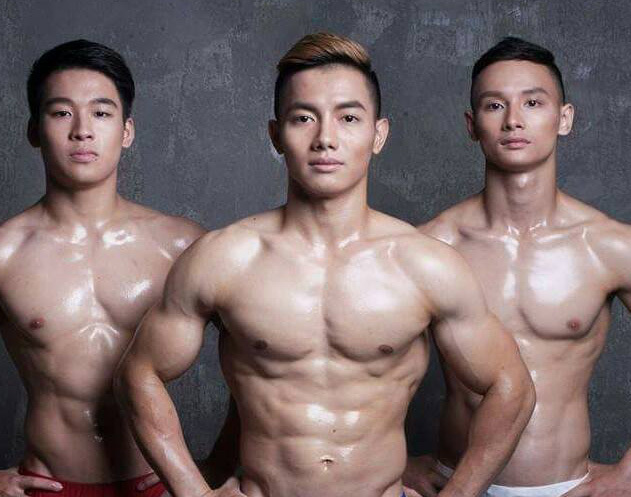 Dàn hot boy TDDC Việt Nam khoe thể hình 