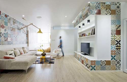 Căn hộ 84m2 với không gian sống ấn tượng