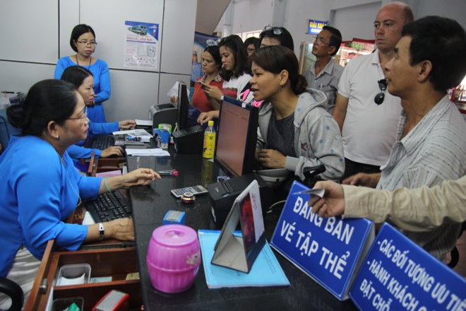 Vé tàu Tết Bính Thân cạn kiệt