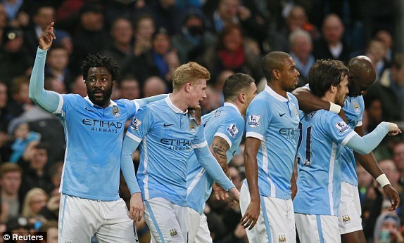 Highlights: Man City 4-1 Sunderland