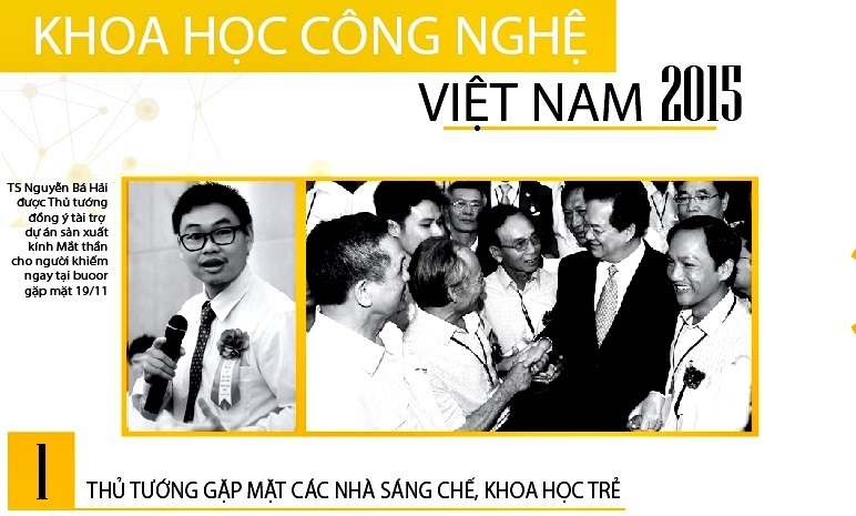 8 sự kiện nổi bật của khoa học công nghệ Việt Nam 2015