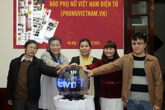 Báo Phụ nữ Việt Nam ra mắt phiên bản điện tử