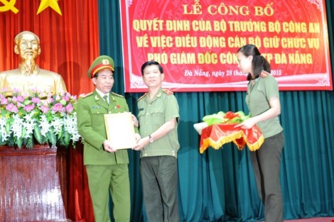 Phó hiệu trưởng làm Phó giám đốc Công an Đà Nẵng
