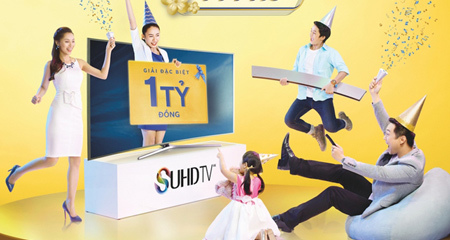 Vui Tết Samsung, trúng lộc tỷ phú