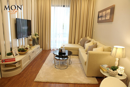 Đẹp lung linh nhà mẫu Mon City