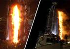 Cao ốc chọc trời ở Dubai cháy lớn trước năm mới