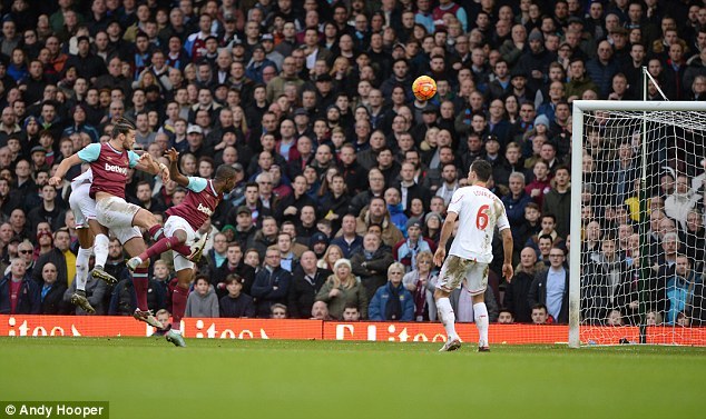 Hàng thủ mơ ngủ, Liverpool thua đau West Ham