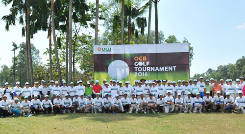 Hàng trăm golf thủ ‘tranh hùng’ giải OCB Golf Tournament