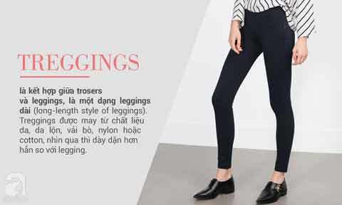 Mặc đúng, mặc đẹp với 4 loại quần ôm sát: quần tất - legging - tregging - skinny