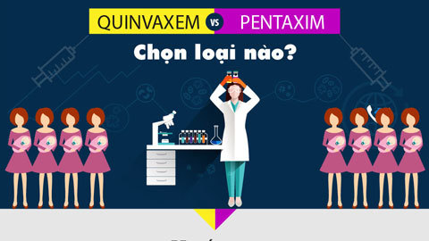 Tiêm vắc xin Quinvaxem hay Pentaxim tốt hơn?