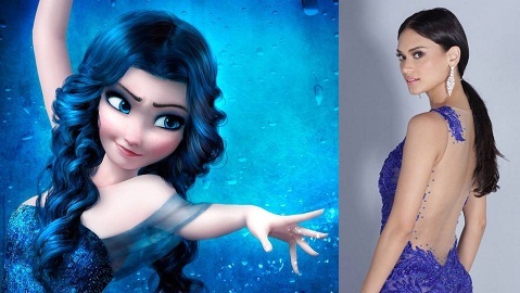 Hoa hậu Hoàn vũ 2015 sẽ sắm vai công chúa trong Frozen 2?
