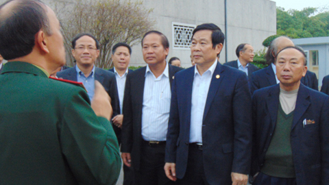 Bộ trưởng TT&TT thăm Bộ Tư lệnh Bảo vệ Lăng