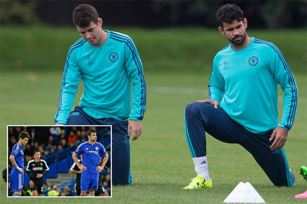 Chelsea dậy sóng: Diego Costa ẩu đả với Oscar trên sân tập