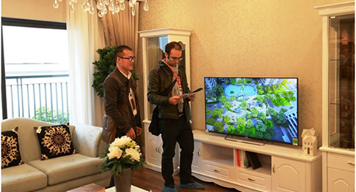 Mãn nhãn với 4 căn hộ mẫu Goldmark City