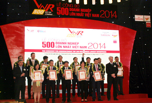 Công bố top 500 doanh nghiệp lớn nhất Việt Nam 2015