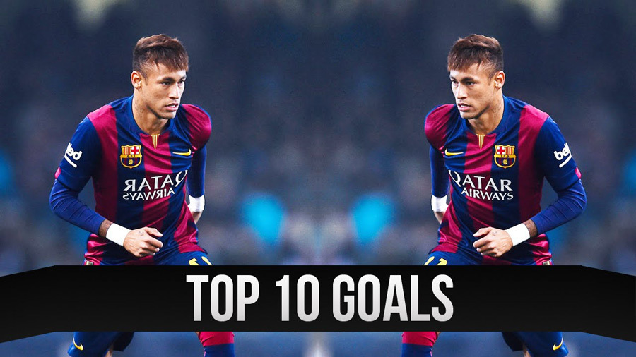 Top 10 bàn thắng đẹp nhất năm 2015 của Neymar
