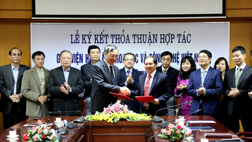 Cục Tần số, Viện Hàn lâm KHCN hợp tác về phối hợp tần số