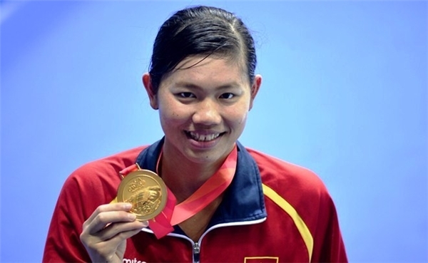 Ánh Viên giành danh hiệu VĐV tiêu biểu toàn quốc 2015