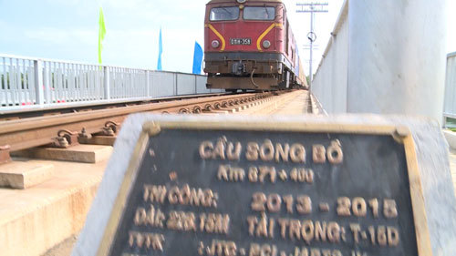 Đường sắt Bắc-Nam đảm bảo tốc độ tàu 120 km/h