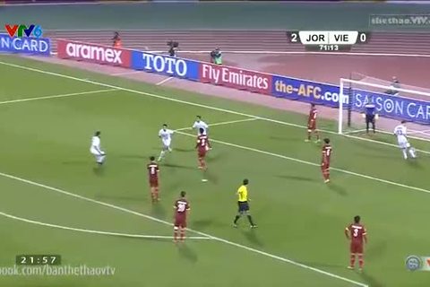 Faisal ghi bàn thắng thứ 2 vào lưới U23 Việt Nam
