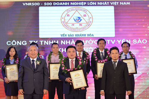 Yến sào Khánh Hòa đạt Top 500 doanh nghiệp lớn nhất VN
