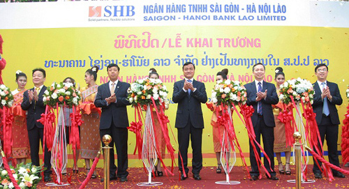SHB mở ngân hàng 100% vốn tại Lào