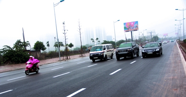 Thông xe đường Nhật Tân - Cầu Giấy gần 1.000 tỷ đồng/km