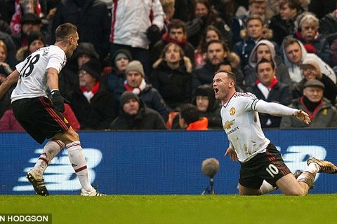 Rooney ghi bàn mở tỷ số cho M.U