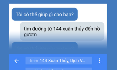 Sinh viên phát triển ứng dụng “trợ lý ảo” hiểu tiếng Việt