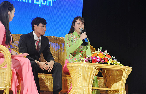 Chia sẻ của cô giáo ‘dự báo thời tiết’ xinh đẹp