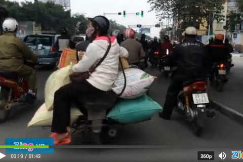 Những kiểu vận chuyển chỉ có ở Việt Nam