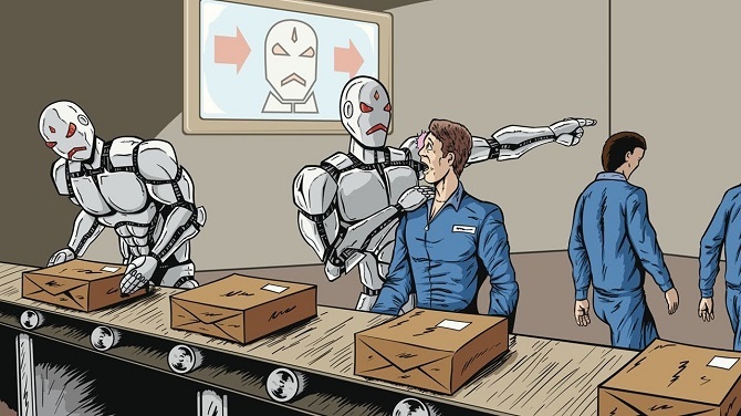 Robot sẽ 'cướp' 5 triệu việc làm của con người vào 2020