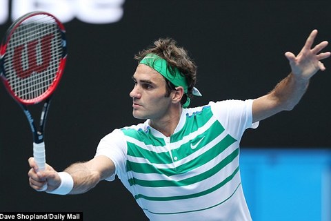 Clip Roger Federer 3-0 Alexandr Dolgopolov