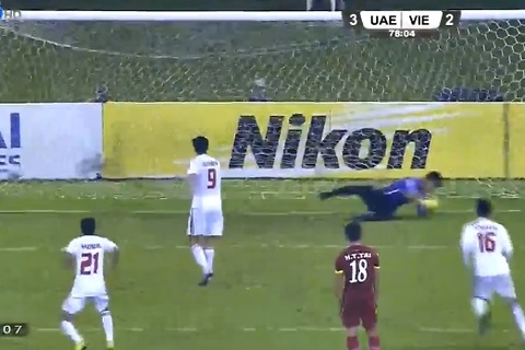 Bàn thắng penalty của U23 UAE